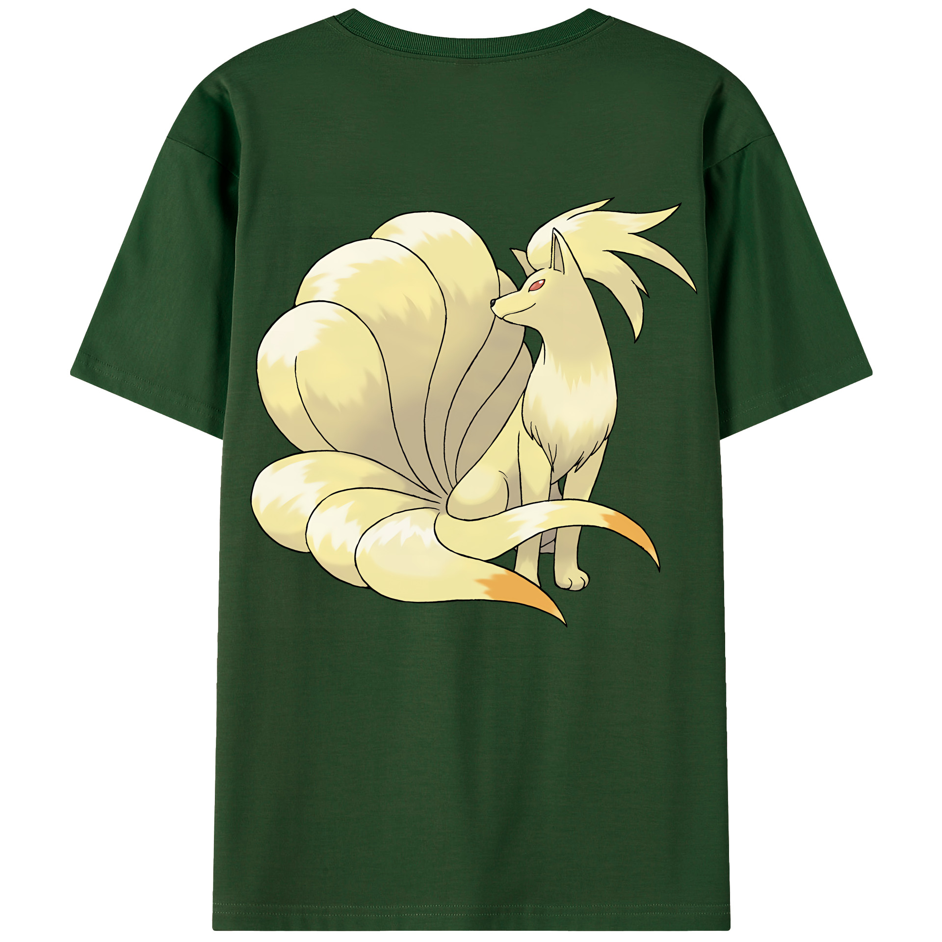 （画像用） ポケットモンスター Pokémon 綿100％半袖Tシャツ（背面プリント）
